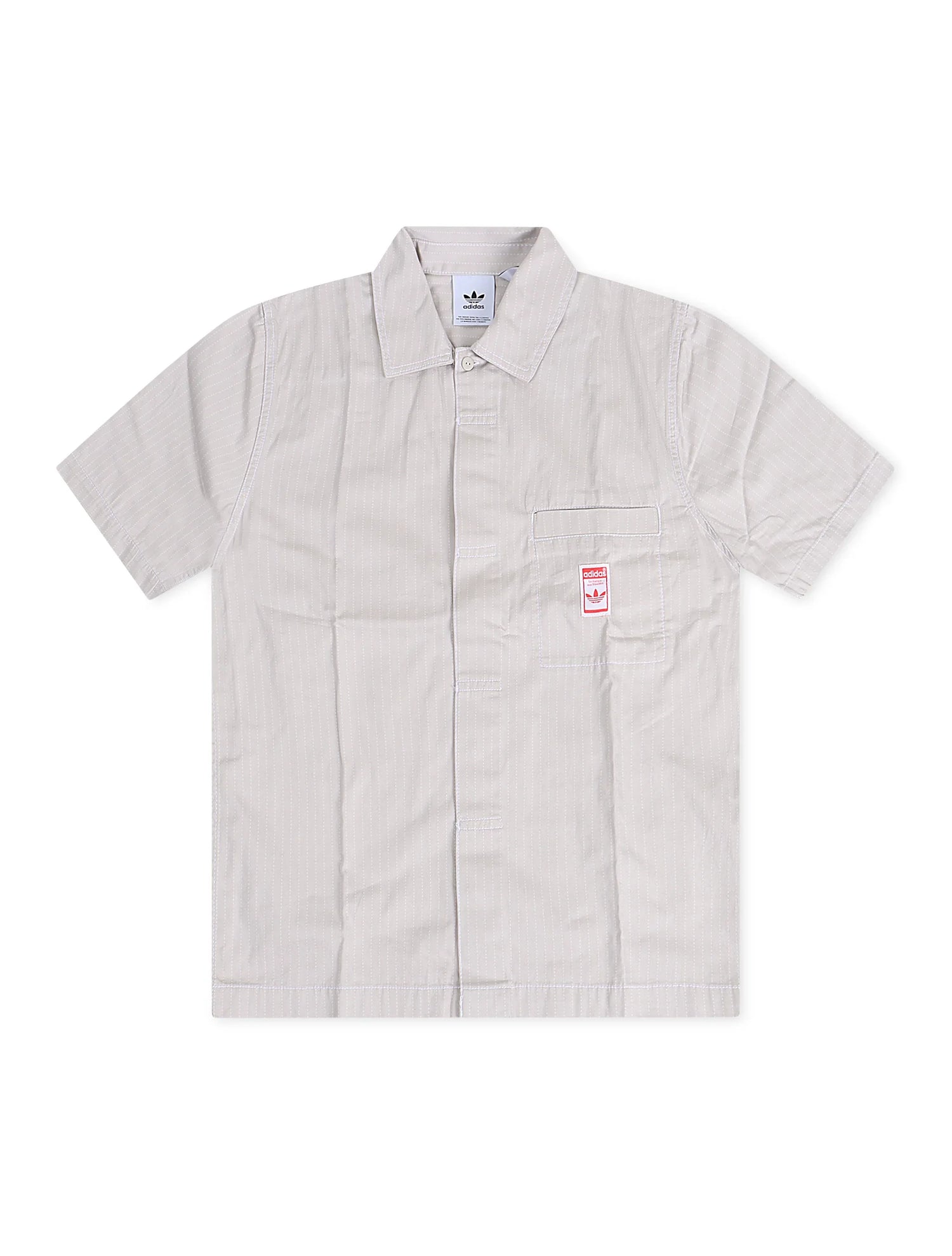 Adidas Mens Wabash Shirt - Grey by Denim Exchange