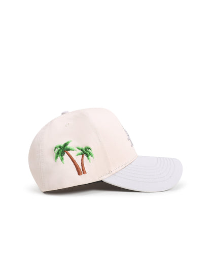 Reference Mens Paradise LA Hat - Cream/Silver by Denim Exchange