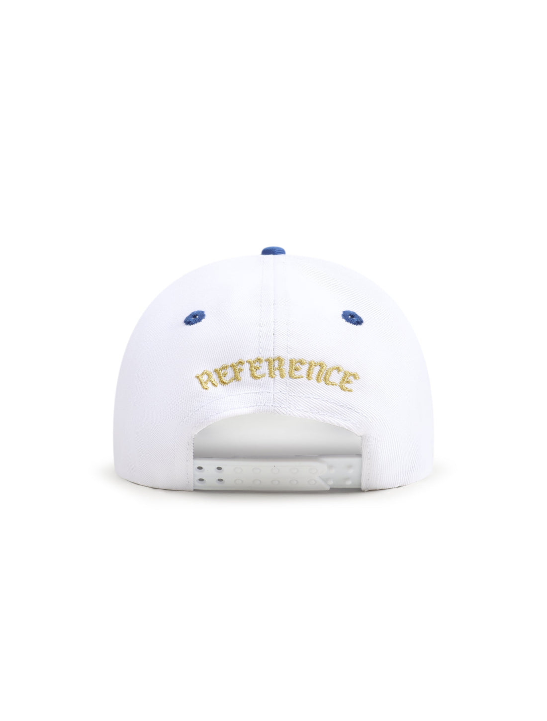 Reference Mens Vintage LA Hat - White/Royal by Denim Exchange