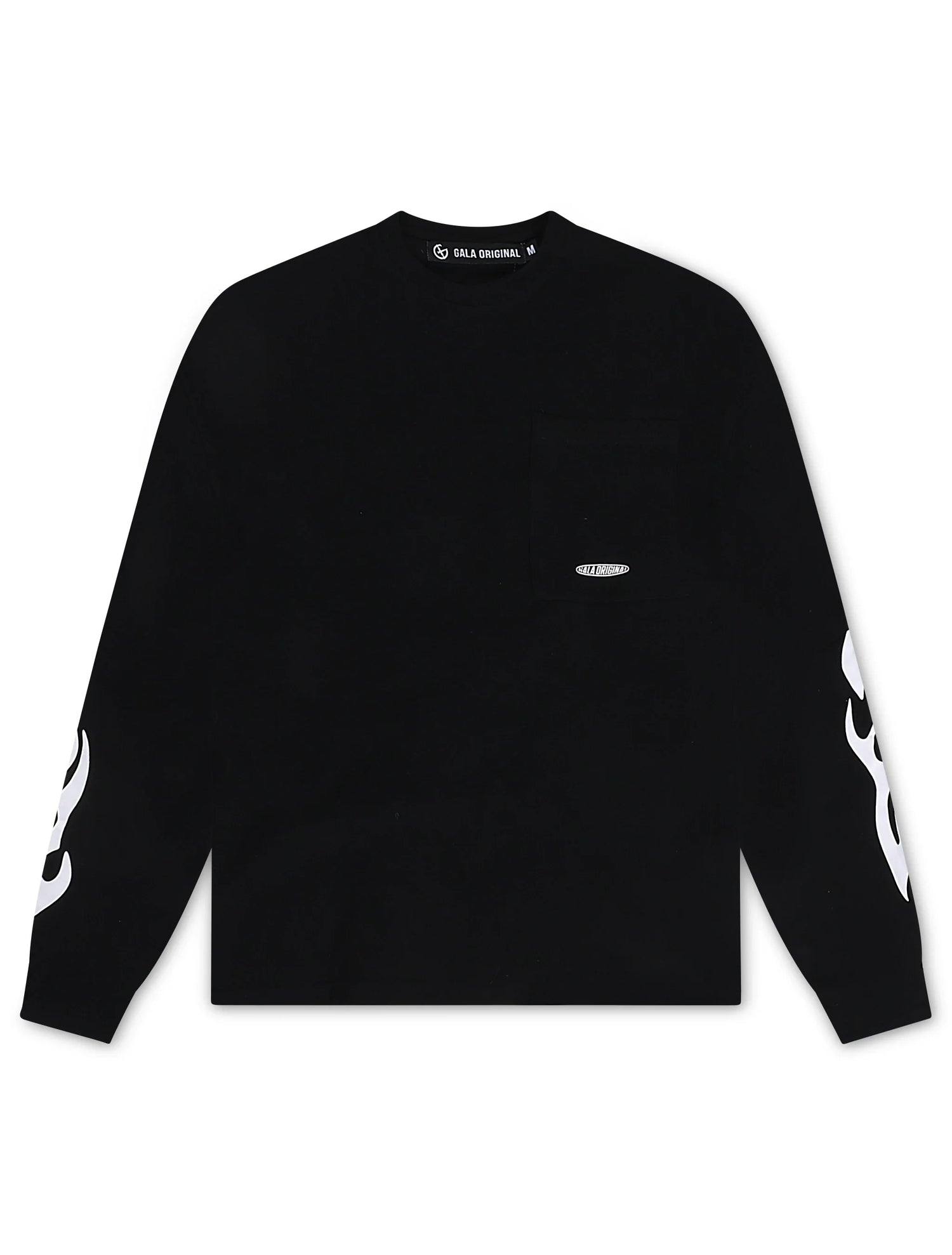 Gala Vandal Layer Long Sleeve - Black/Red by Denim Exchange