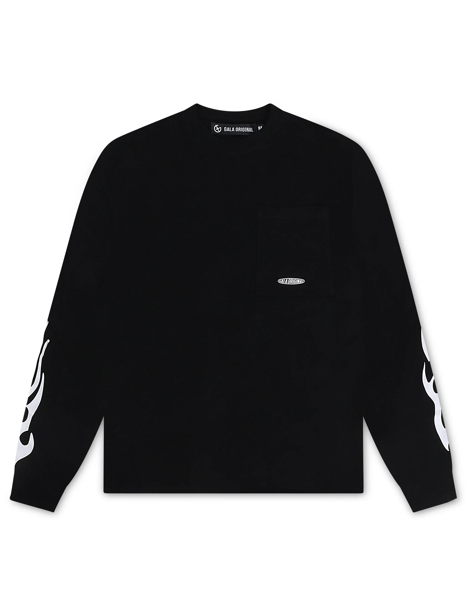 Gala Vandal Layer Long Sleeve - Black/Turquoise by Denim Exchange