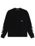 Gala Vandal Layer Long Sleeve - Black/Turquoise by Denim Exchange