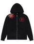 Politics Spider Web 301 Hoodie - Black by Denim Exchange