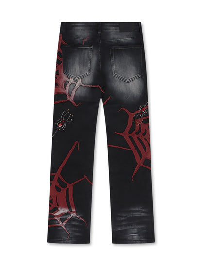 Politics Web 501 Jeans - Black Wash by Denim Exchange