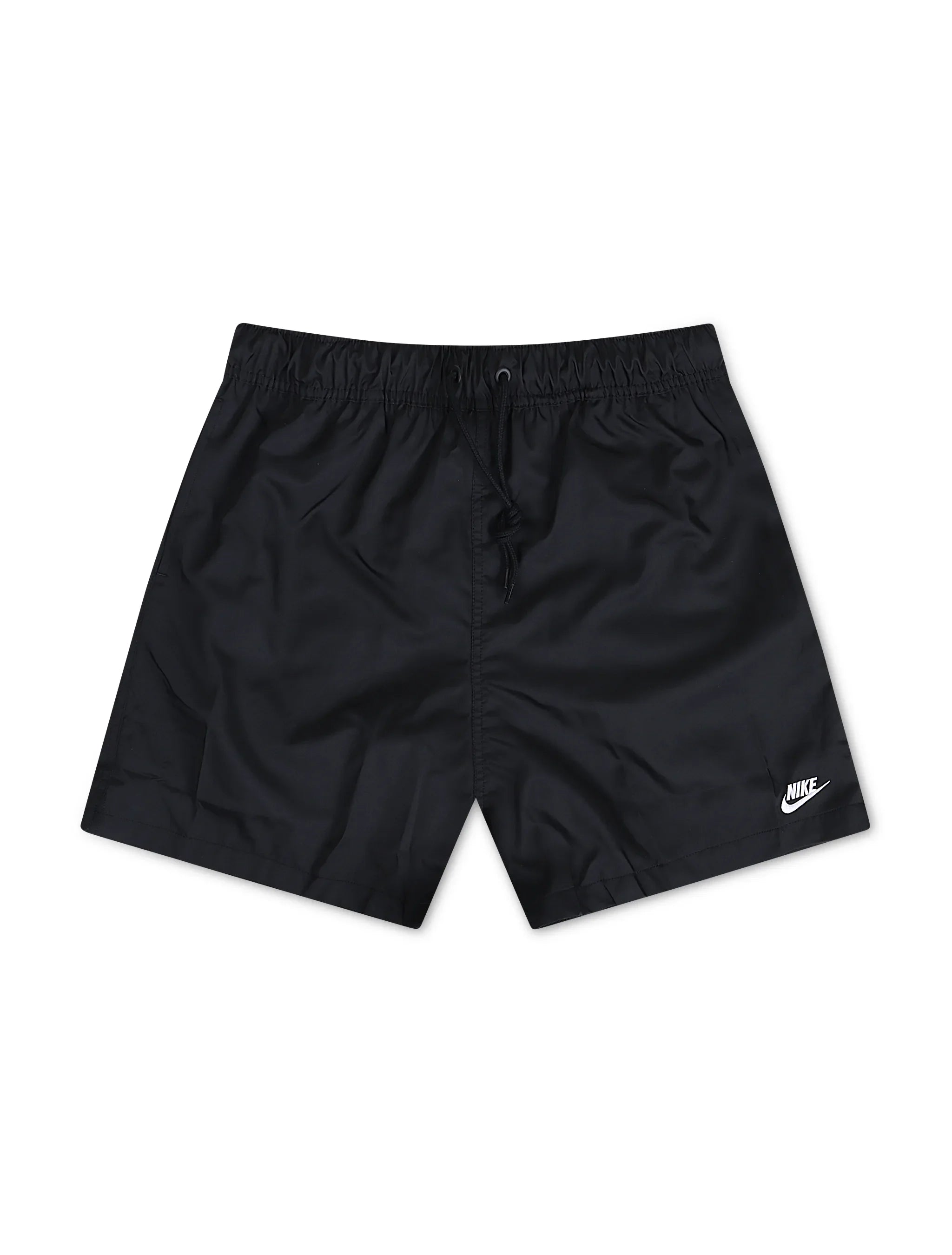 Nike Mens Club Woven Shorts - Black/White by Denim Exchange