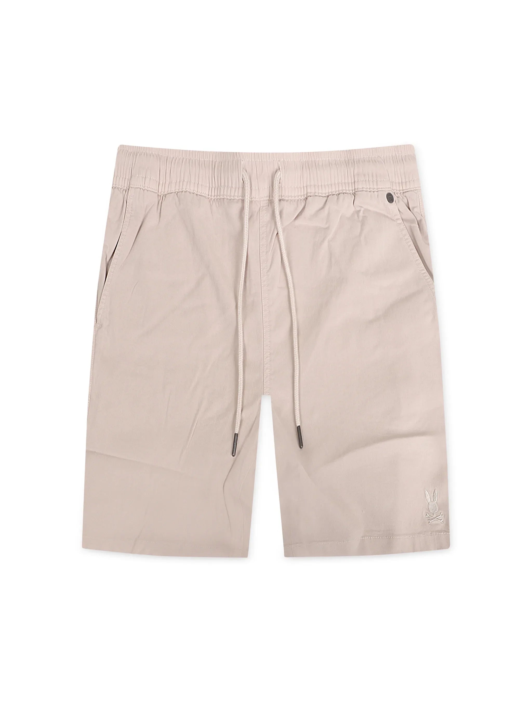 Psycho Bunny Willis Stretch Tencel Short - Natural Linen by Denim Exchange