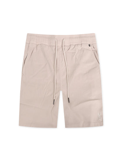 Psycho Bunny Willis Stretch Tencel Short - Natural Linen by Denim Exchange