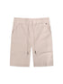 Psycho Bunny Willis Stretch Tencel Short - Natural Linen by Denim Exchange