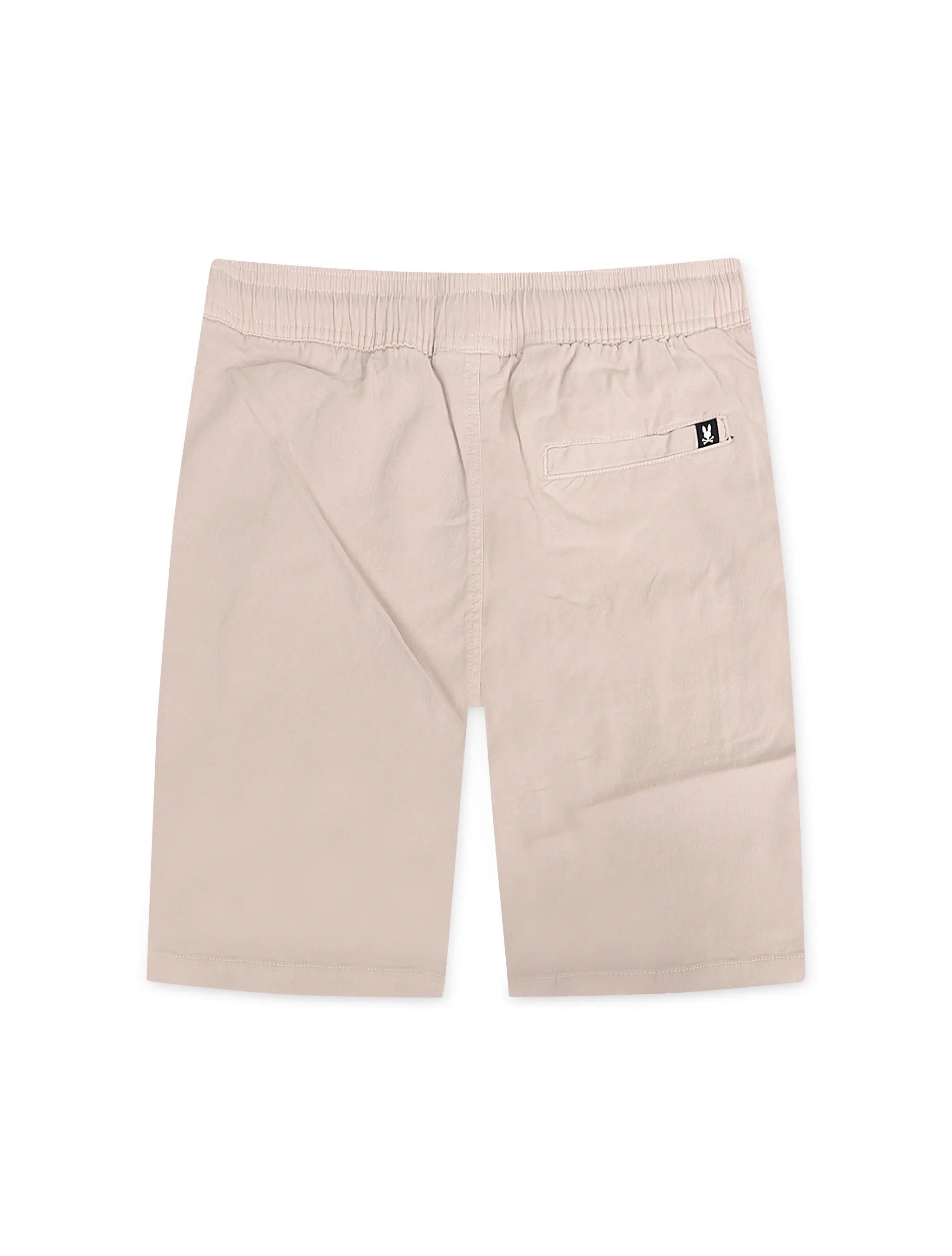 Psycho Bunny Willis Stretch Tencel Short - Natural Linen by Denim Exchange