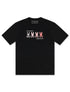Psycho Bunny Oceania Embroidered Tee - Black by Denim Exchange