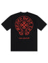 Money Dept. Vintage Old English Tee - Black/Red by Denim Exchange
