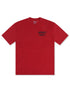 Money Dept. Los Angeles Heavyweight Tee - Burgundy/Black by Denim Exchange