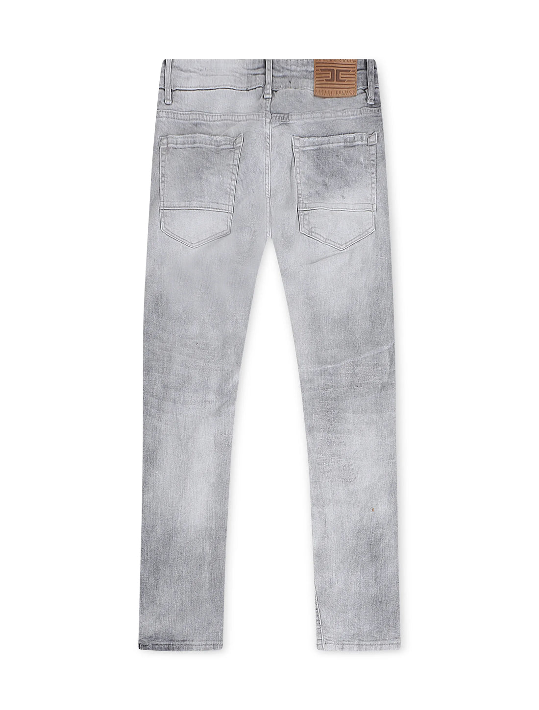 Jordan Craig Rip and Repair Ross Fit Jeans - Arctic Grey by Denim Exchange