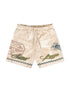 Smoke Rise Fashion Twill Shorts - Papyrus by Denim Exchange