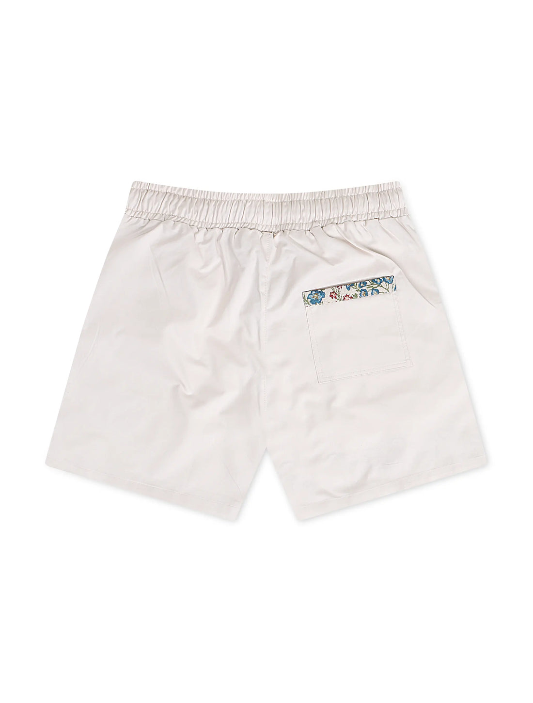 Smoke Rise Fashion Twill Shorts - Chalk by Denim Exchange
