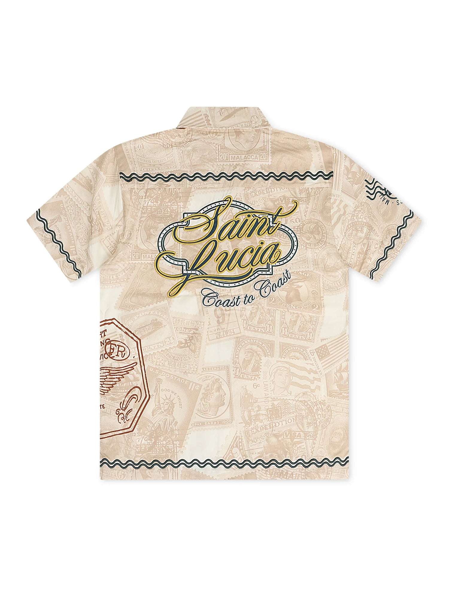 Smoke Rise Button Down Shirt - Papyrus by Denim Exchange