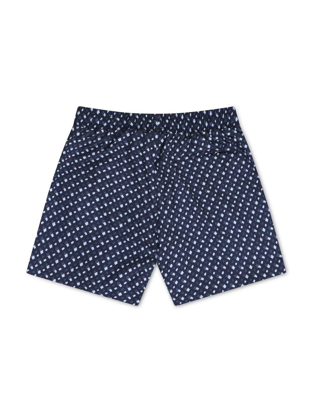 Boss Monogram Print Swim Shorts - Blue by Denim Exchange