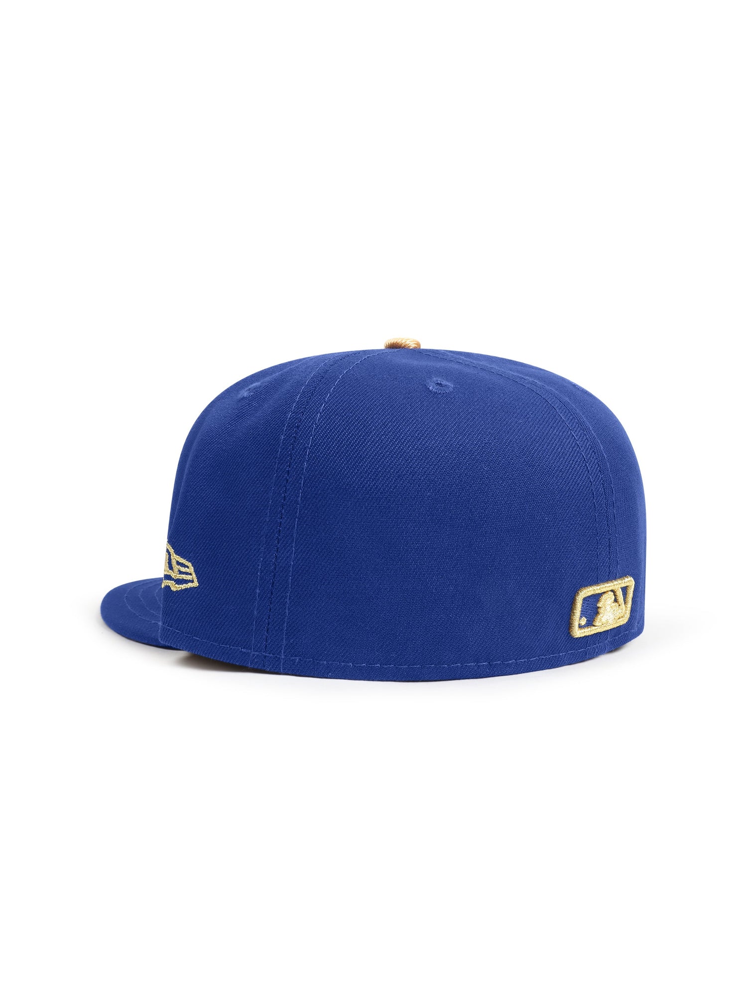 New Era 5950 Gold Collection World Series Hat - Royal Blue/ Gold by Denim Exchange