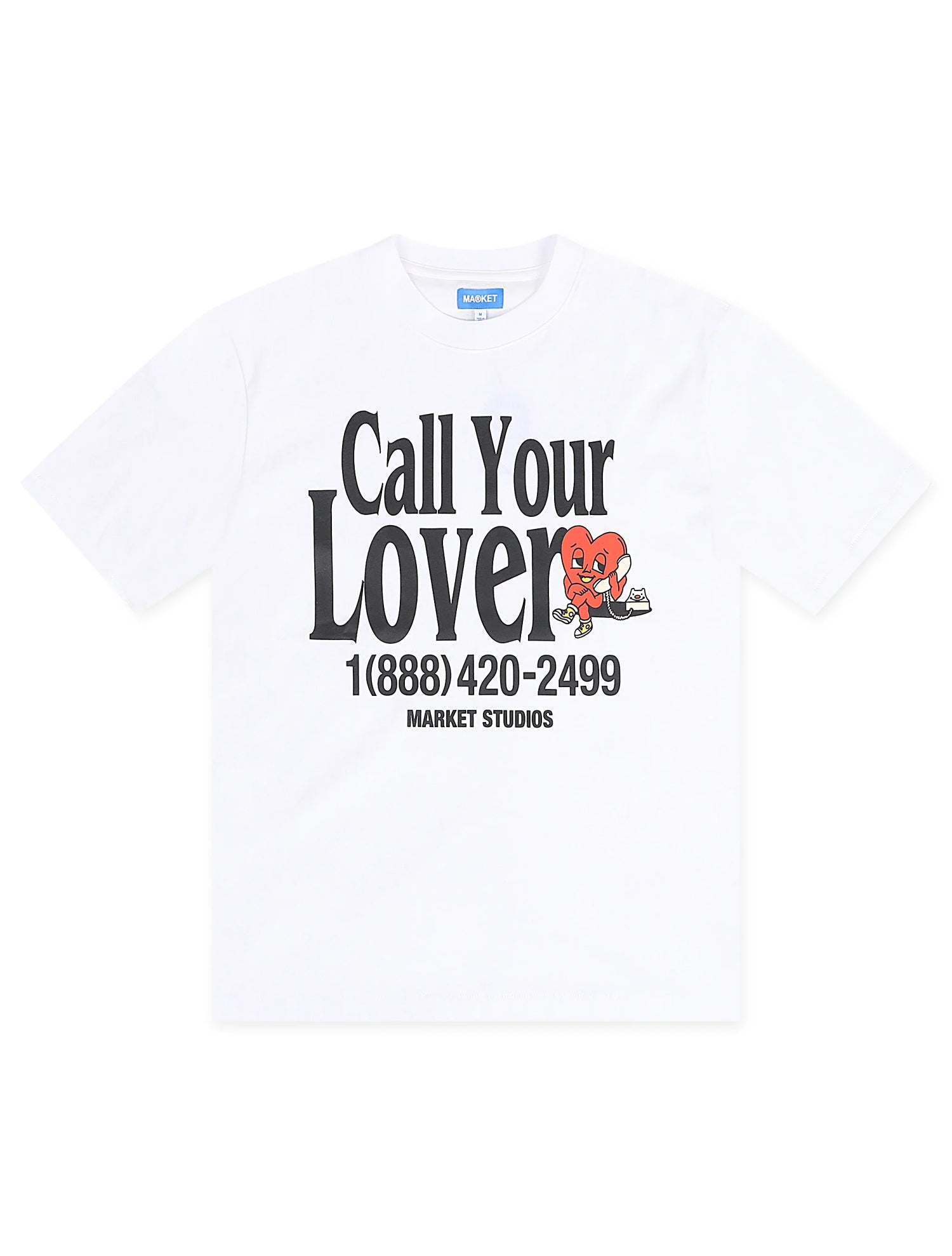 Market Call Your Lover - White by Denim Exchange
