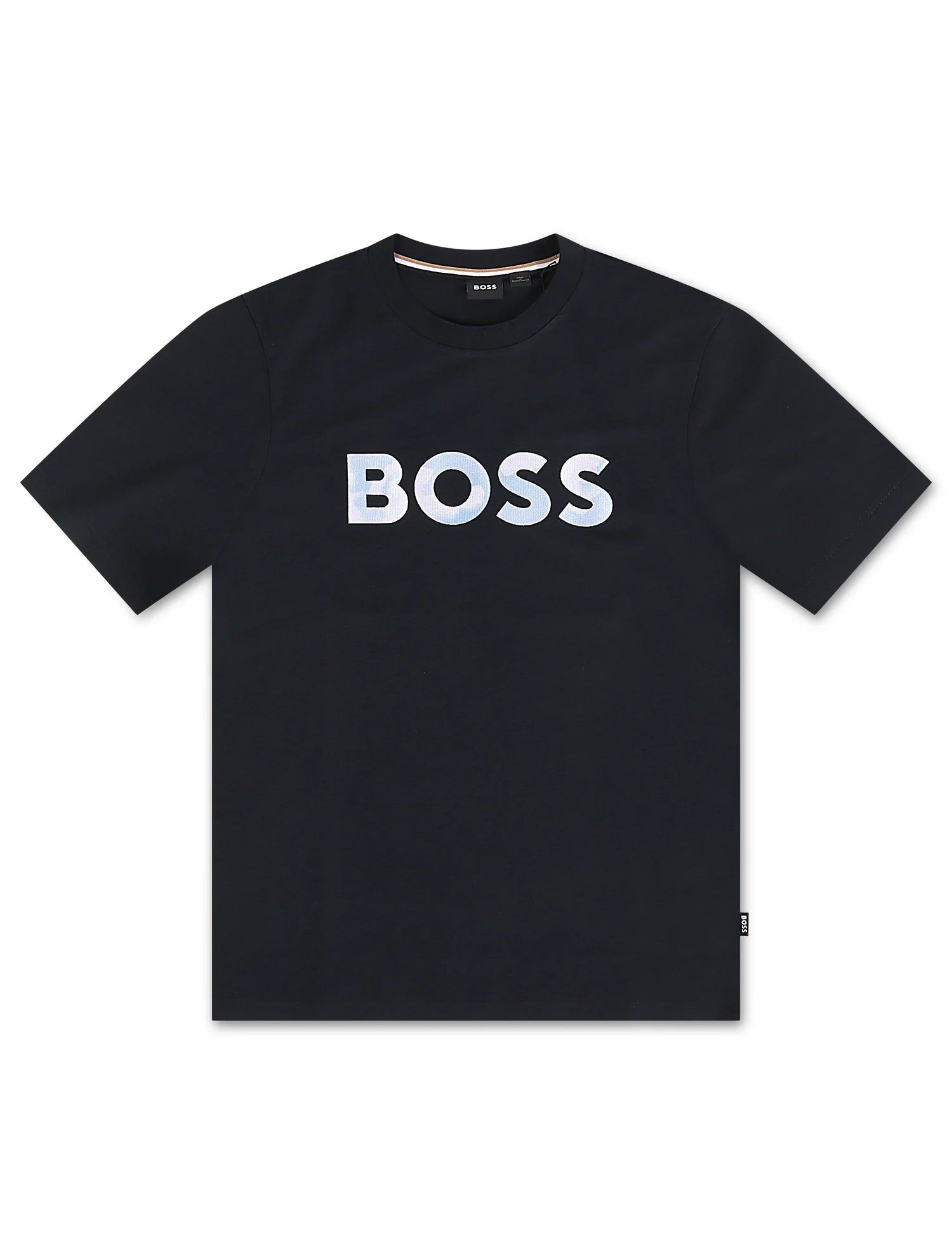 Boss Sky Logo Tee - Navy by Denim Exchange