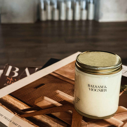Balsam + Viognier Candles