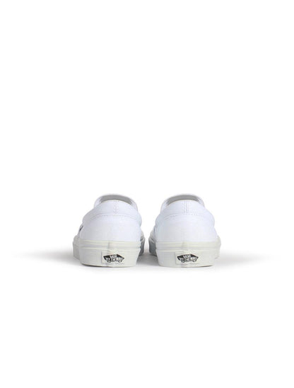 Vans Big Kids Classic Slip On - True White by Denim Exchange