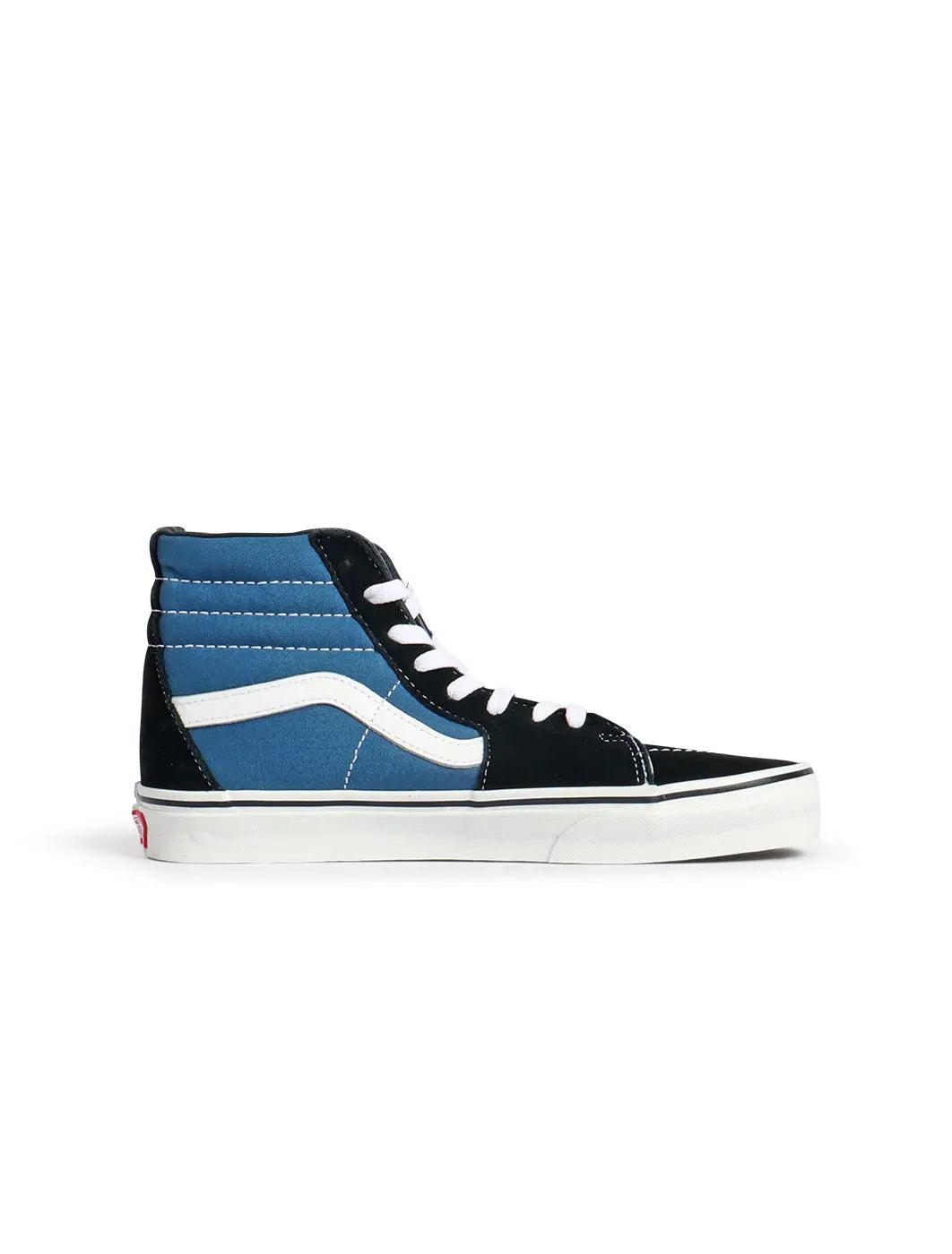 Vans Big Kids Sk8-Hi - Navy/Blue by Denim Exchange