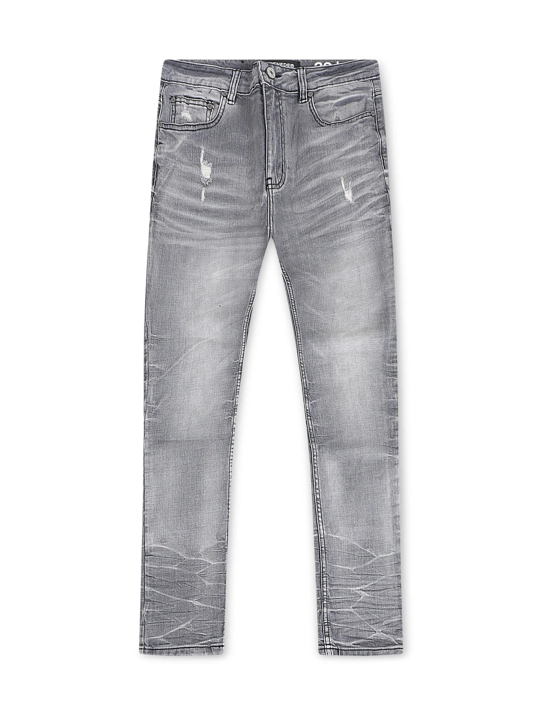 Serenede Titan Slim Fit Jeans - Grey by Denim Exchange