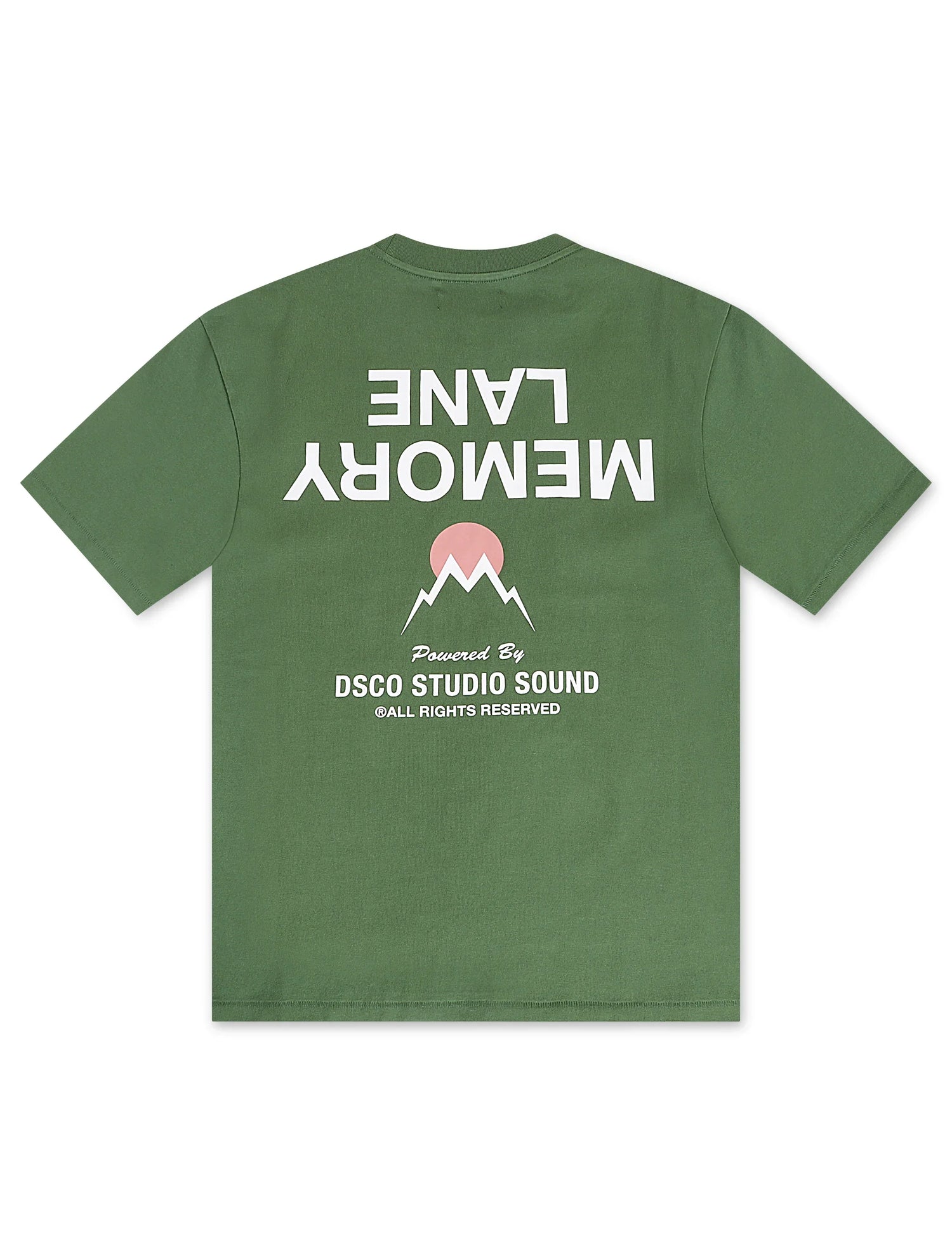 Memory Lane Core Flip Tee - Moss by Denim Exchange