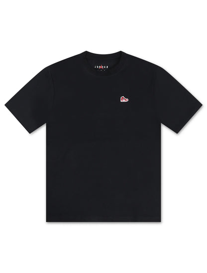 Air Jordan Mens Sneaker Patch Tee - Black by Denim Exchange