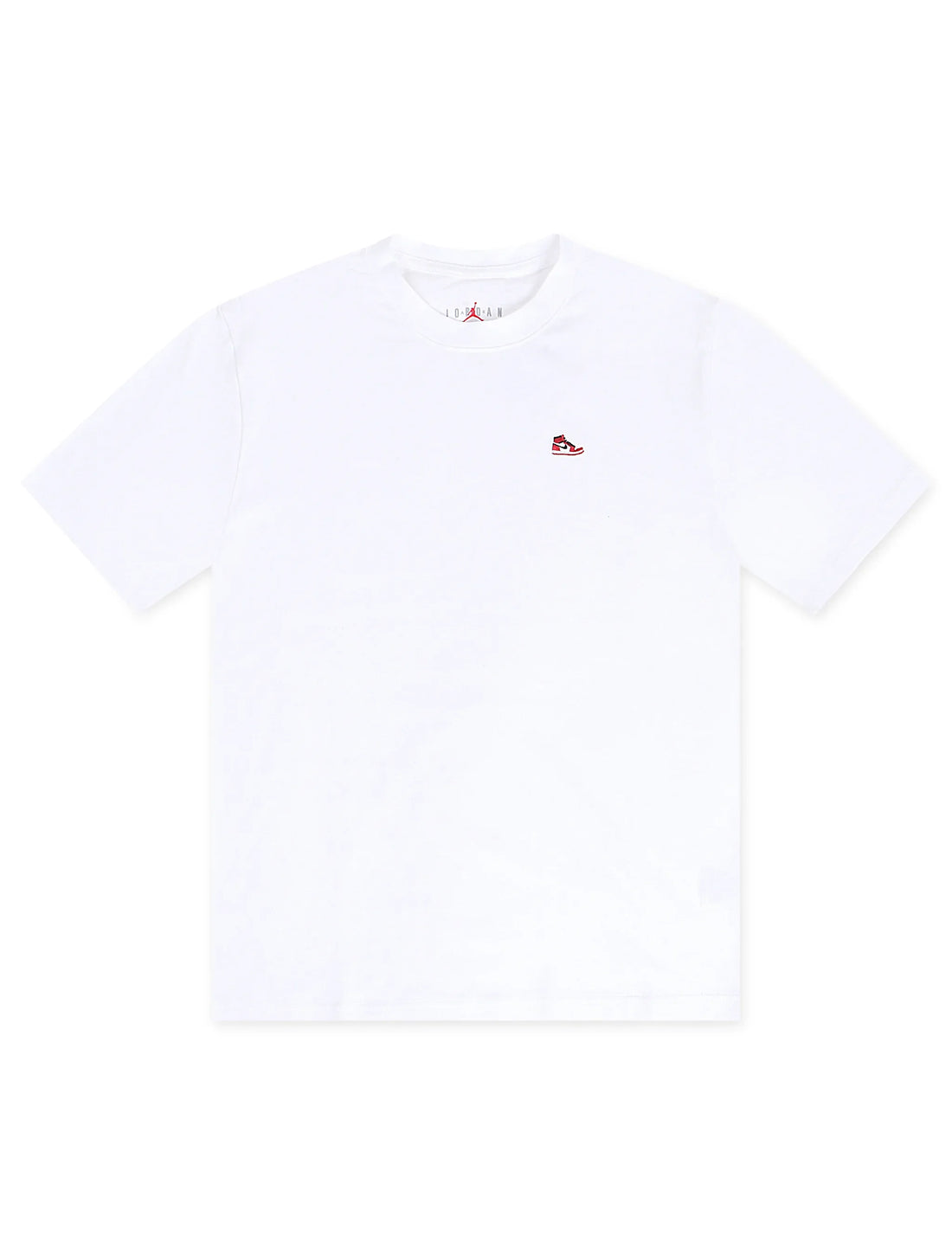 Air Jordan Mens Sneaker Patch Tee - White by Denim Exchange