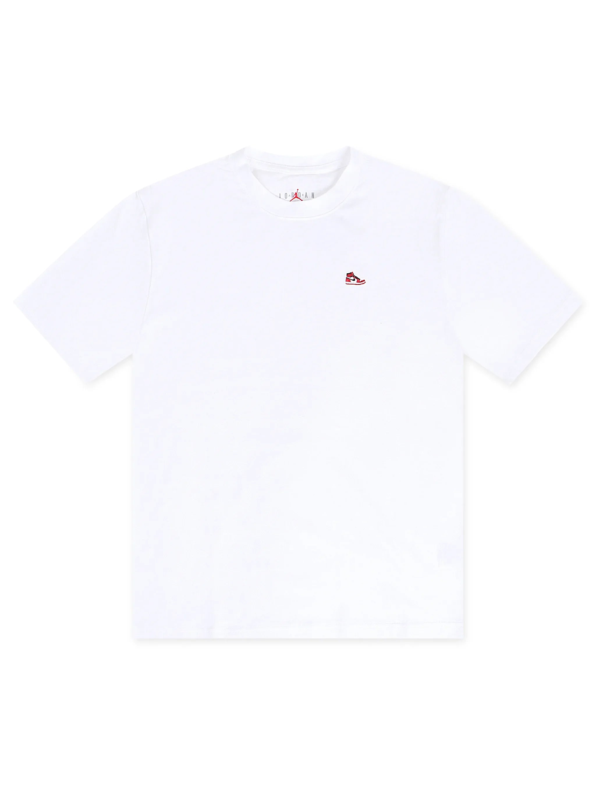 Air Jordan Mens Sneaker Patch Tee - White by Denim Exchange