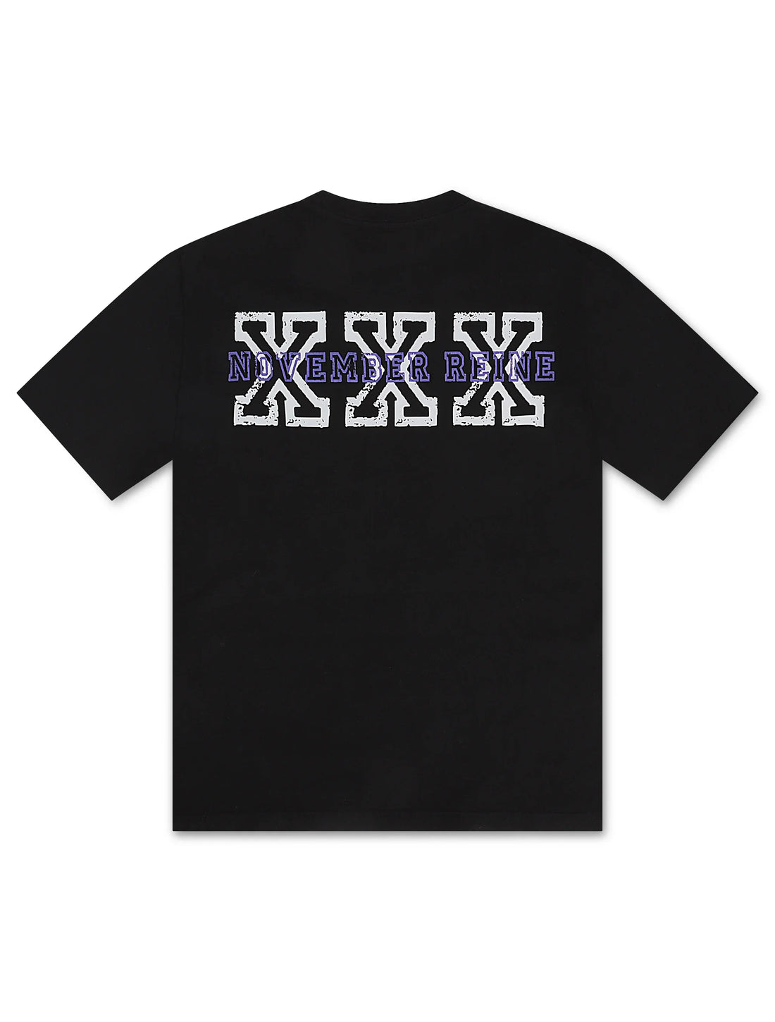 November Reine Sex Tape Heavyweight Tee - Black/Purple by Denim Exchange