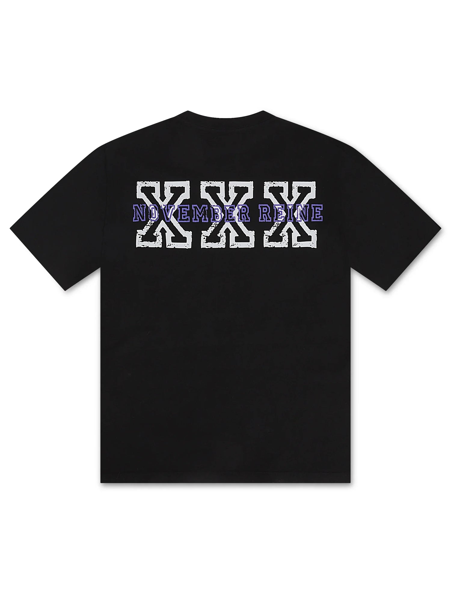 November Reine Sex Tape Heavyweight Tee - Black/Purple by Denim Exchange