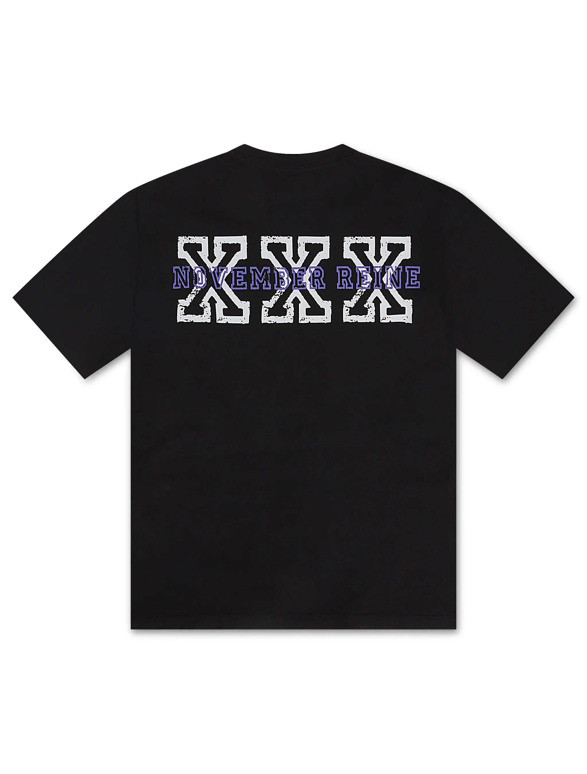November Reine Sex Tape Heavyweight Tee - Black/Purple by Denim Exchange
