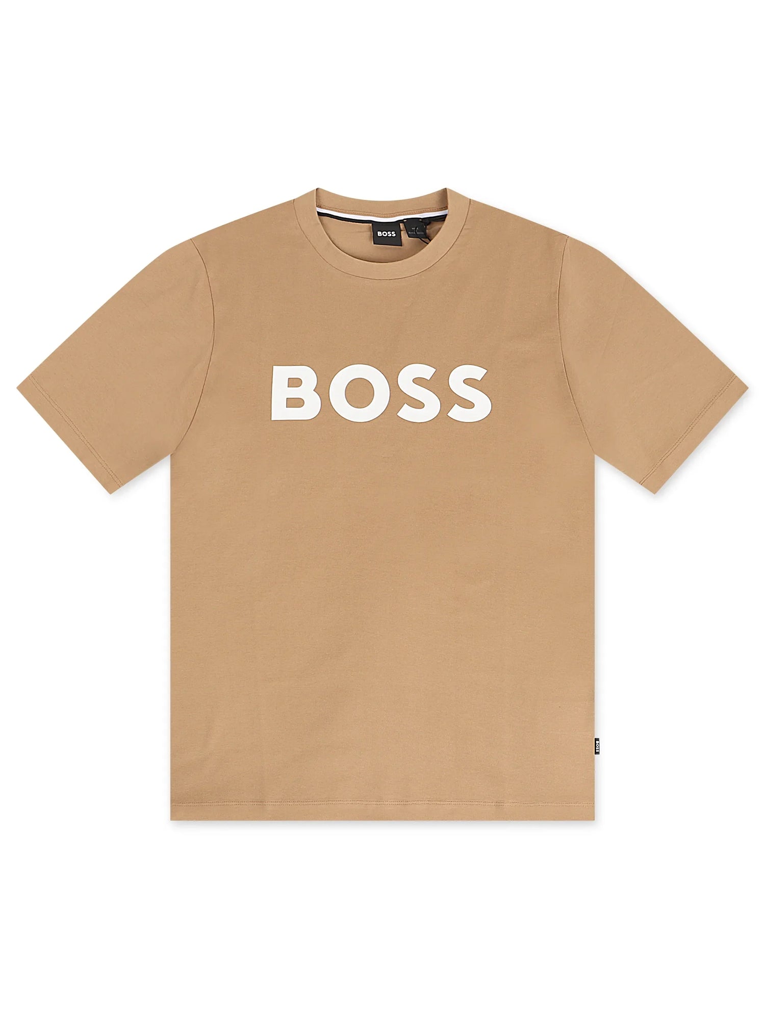 Hugo Boss Tiburt 354 Tee - Khaki by Denim Exchange