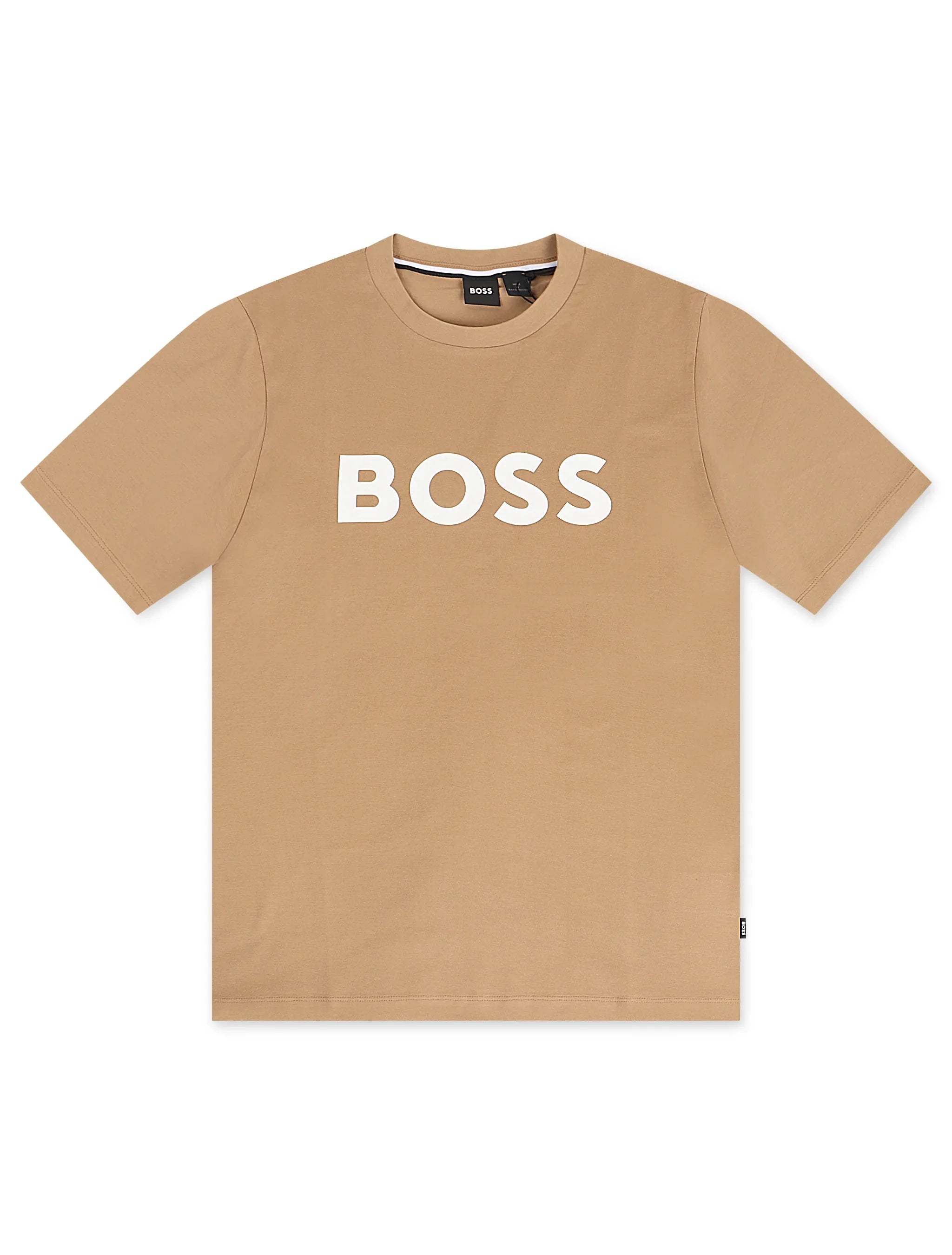 Hugo Boss Tiburt 354 Tee - Khaki by Denim Exchange
