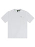 Boss Green Contrast Logo Tee - Light Grey by Denim Exchange