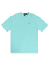 Boss Green Contrast Logo Tee - Teal by Denim Exchange