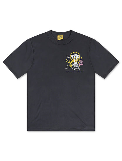 Diet Starts Monday Yellow Door Tee - Vintage Black by Denim Exchange