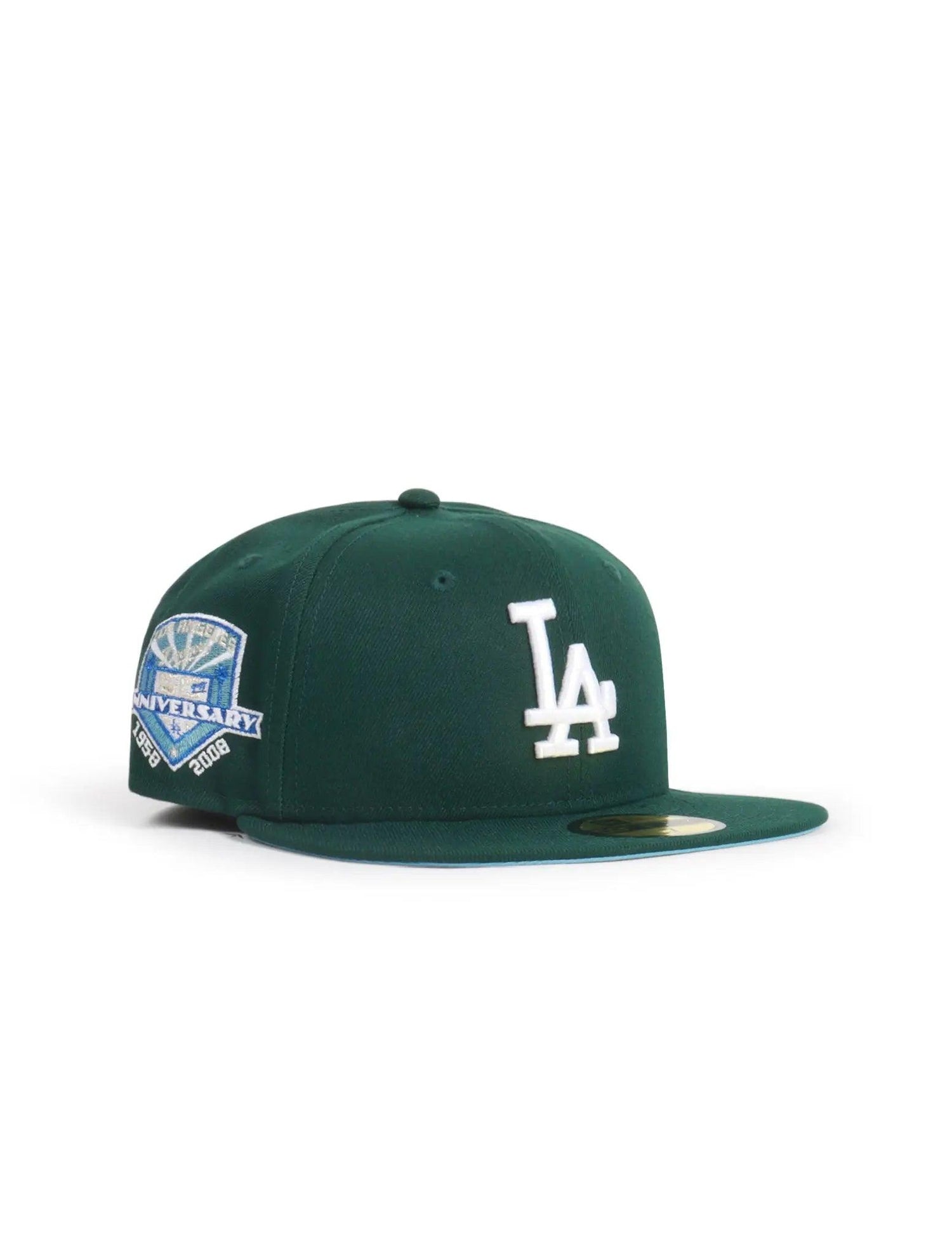 New Era 5950 La Dodgers Los Angeles 50Th Anniversary Hat by Denim Exchange