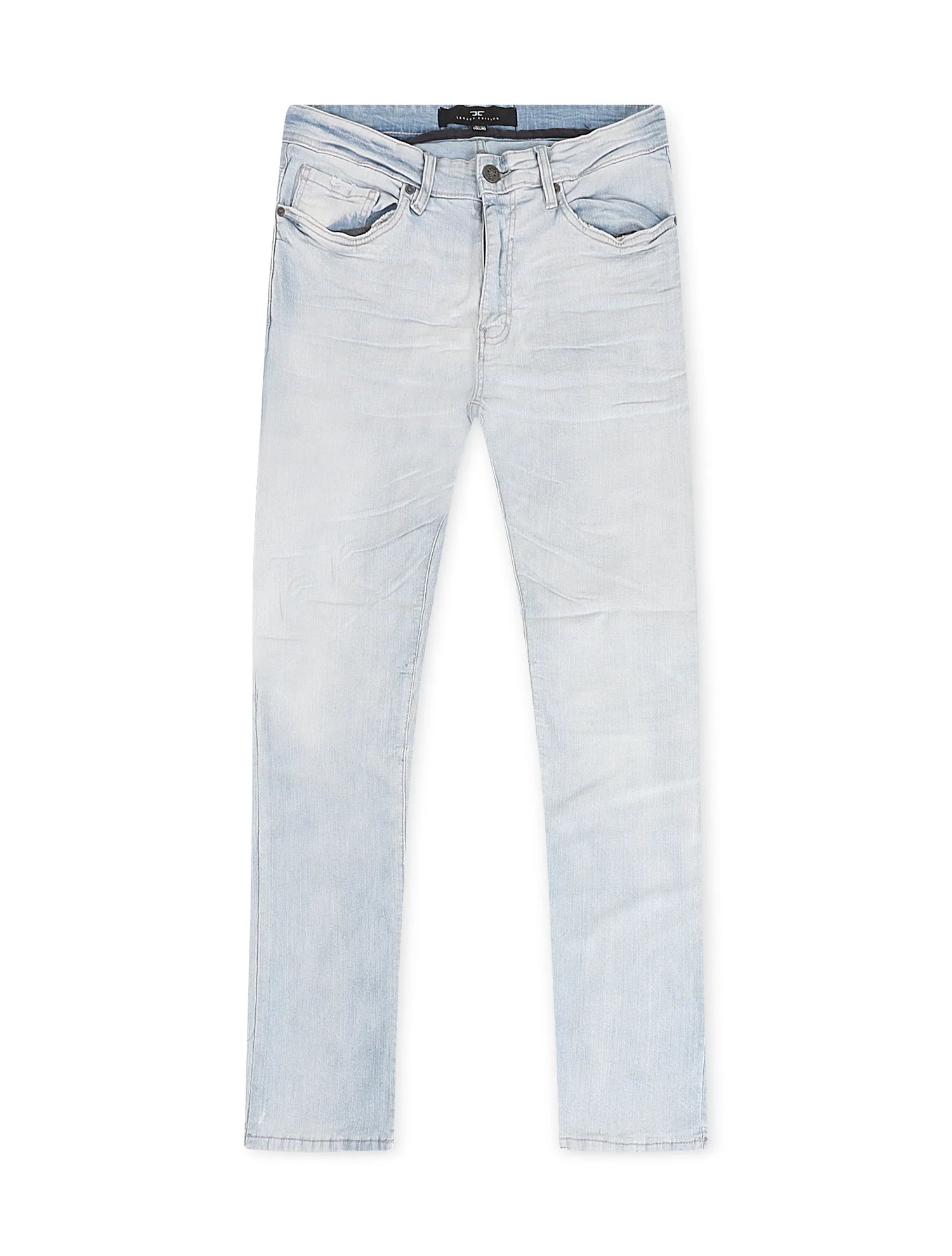 Jordan Craig Straight Fit Jeans - Iced White by Denim Exchange