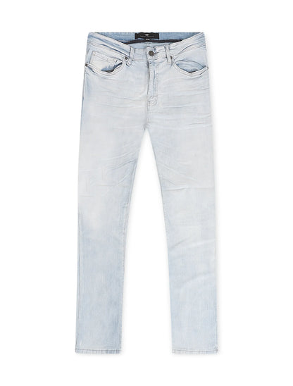 Jordan Craig Straight Fit Jeans - Iced White by Denim Exchange