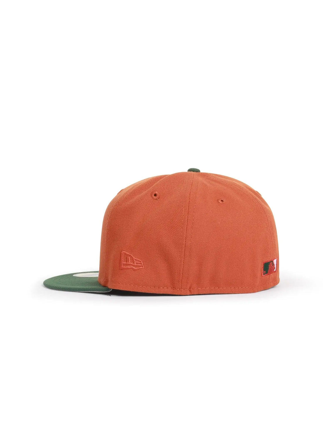 New Era 5950 La Dodgers Los Angeles 60Th Anniversary Hat - Orange/Green by Denim Exchange