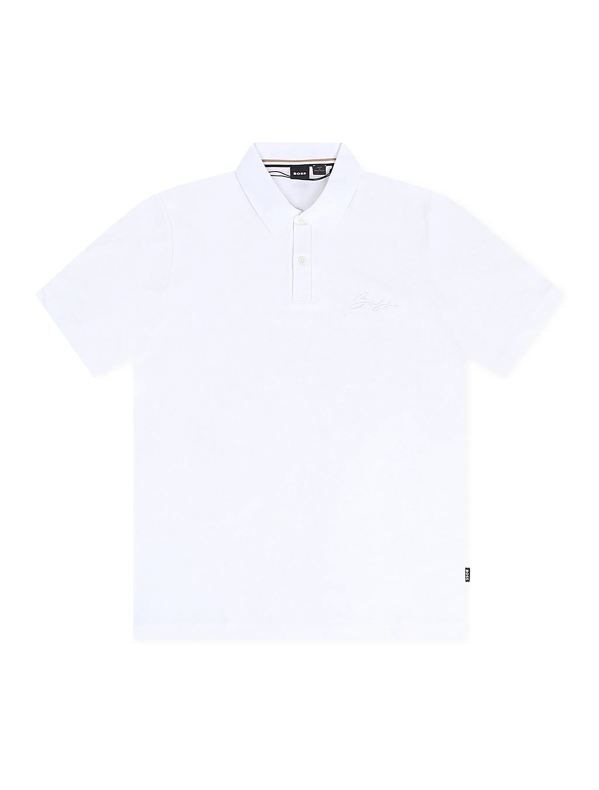 Hugo Boss C-Parris Polo - White by Denim Exchange