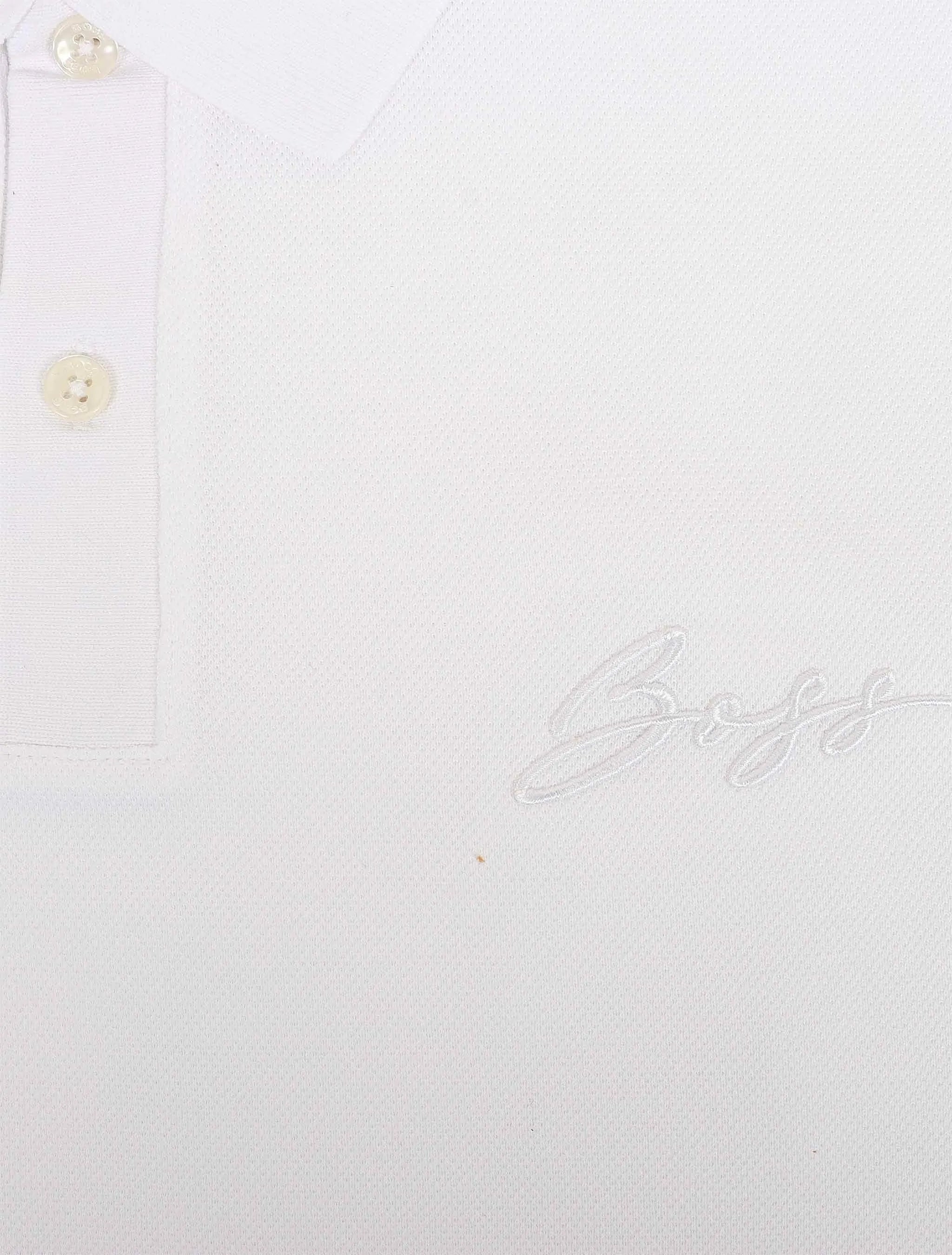 Hugo Boss C-Parris Polo - White by Denim Exchange