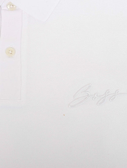 Hugo Boss C-Parris Polo - White by Denim Exchange