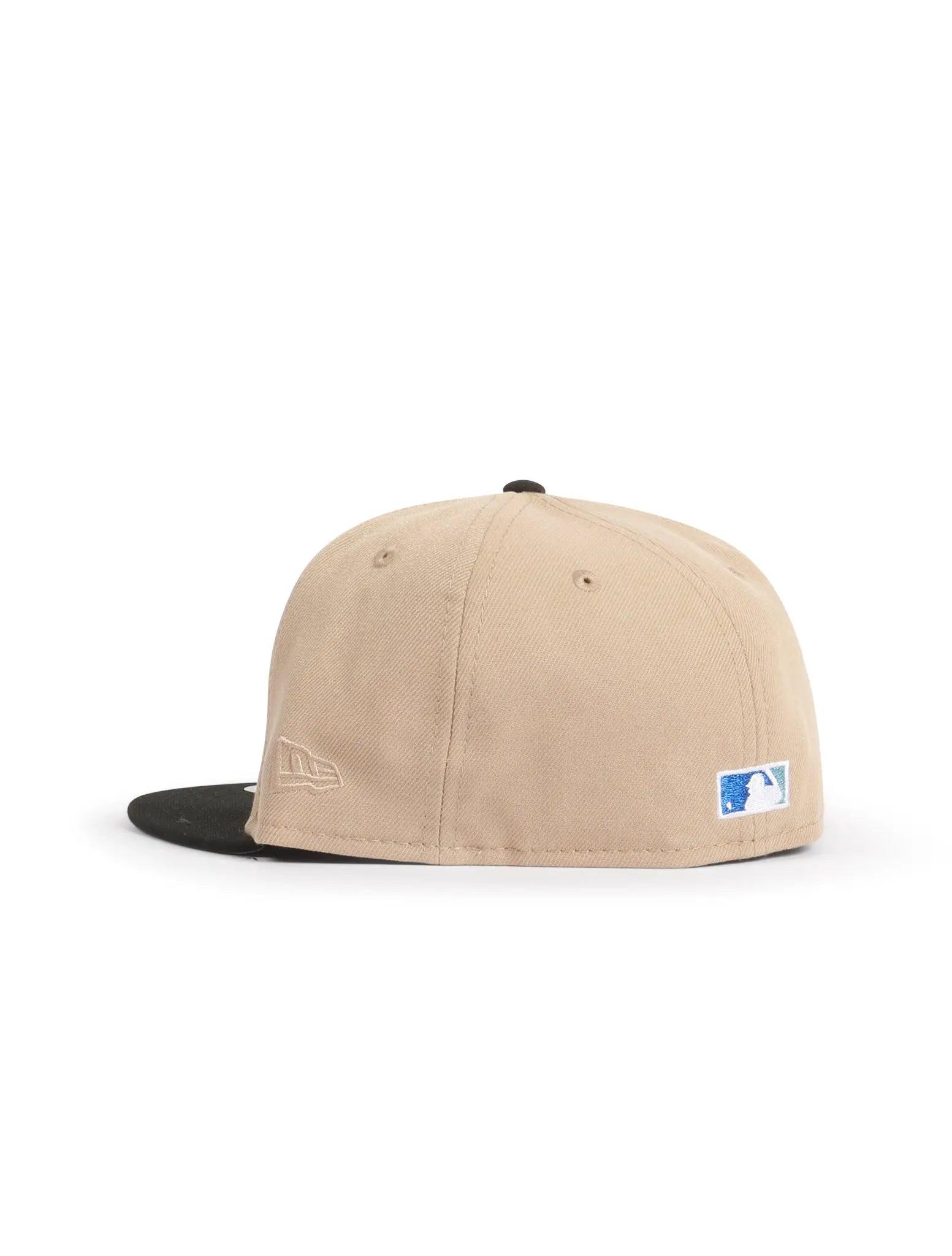 New Era 5950 Dodgers 40Th Anniversary - Camel/ Black by Denim Exchange