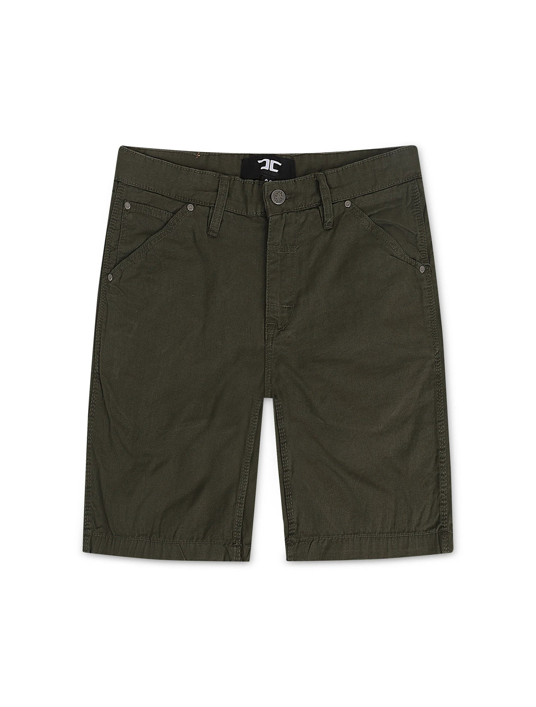 Jordan Craig The Re-up Shorts - Dark Green by Denim Exchange