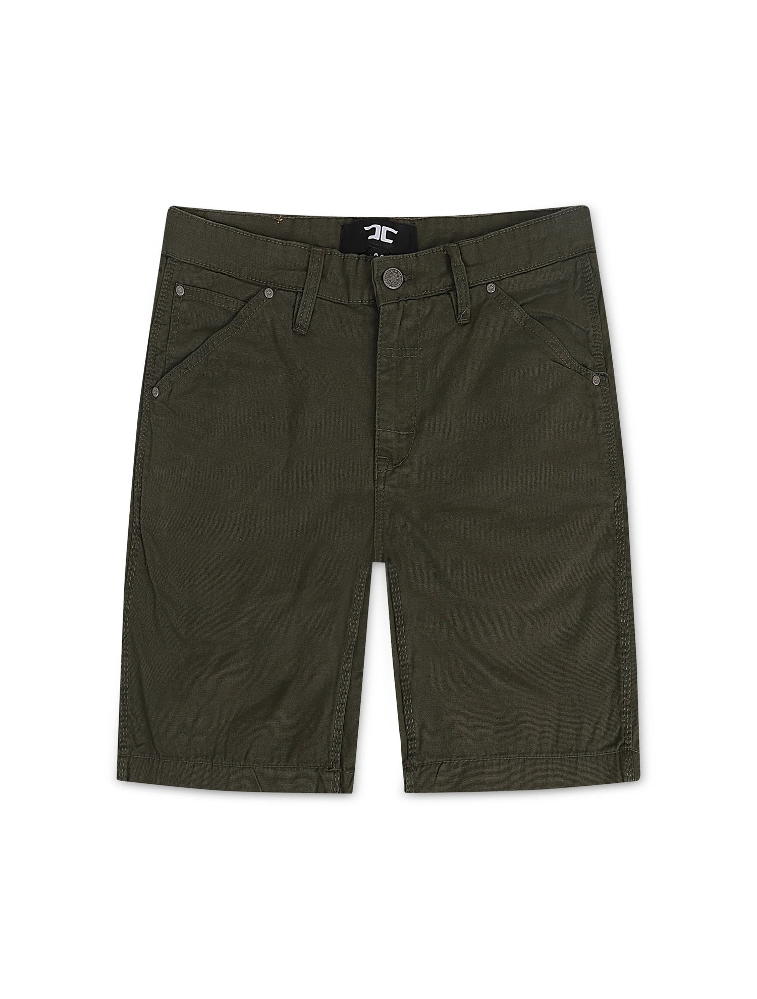 Jordan Craig The Re-up Shorts - Dark Green by Denim Exchange